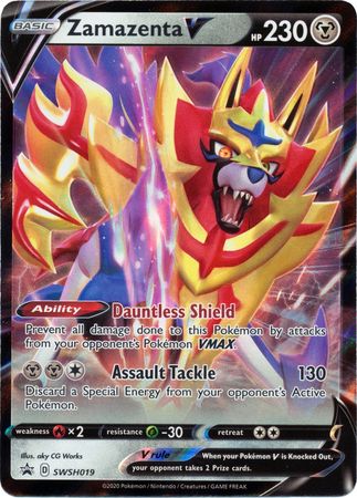 Zamazenta V (SWSH019) [Sword & Shield: Black Star Promos] | Rock City Comics