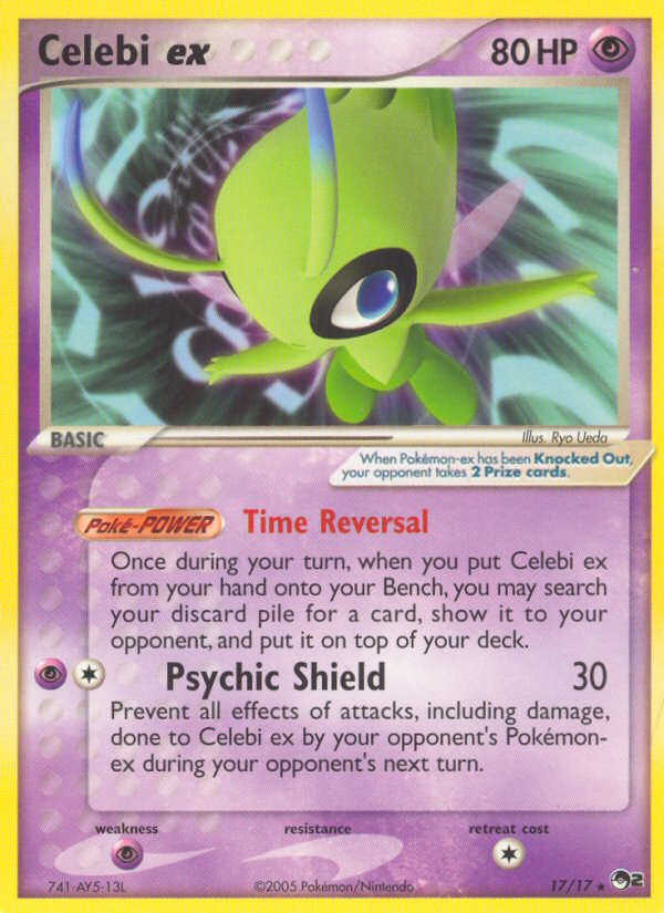 Celebi ex (17/17) [POP Series 2] | Rock City Comics