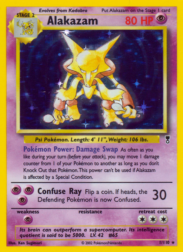 Alakazam (1/110) [Legendary Collection] | Rock City Comics