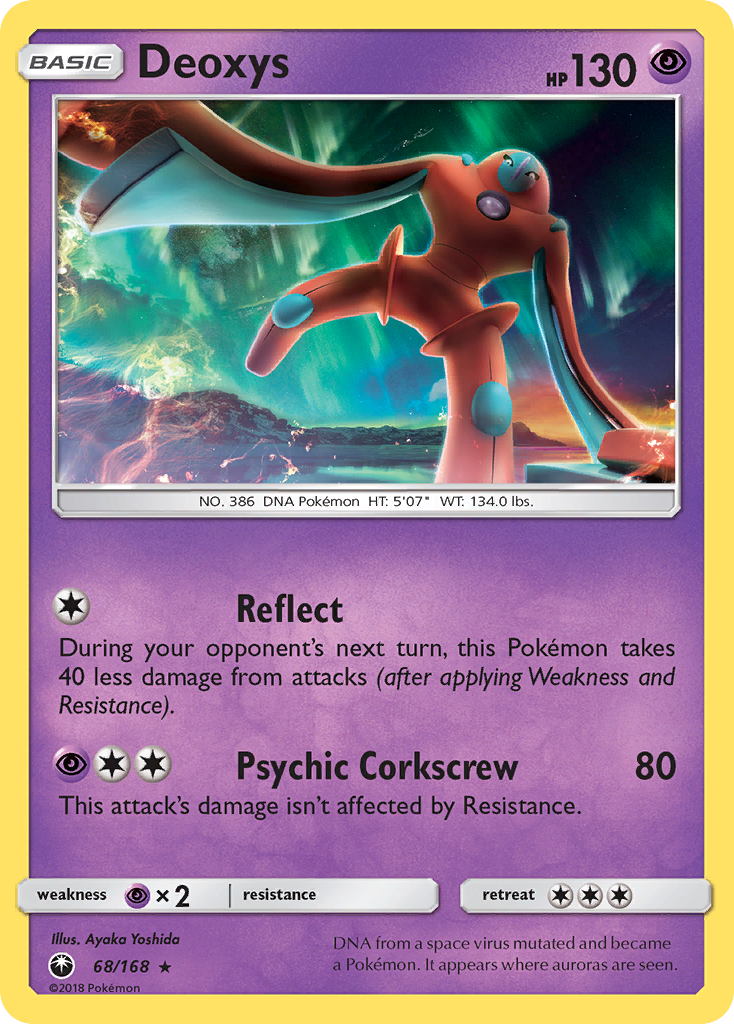 Deoxys (68/168) [Sun & Moon: Celestial Storm] | Rock City Comics