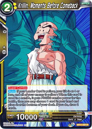 Krillin, Moments Before Comeback [BT11-097] | Rock City Comics