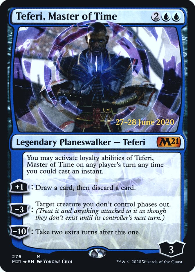 Teferi, Master of Time [Core Set 2021 Prerelease Promos] | Rock City Comics