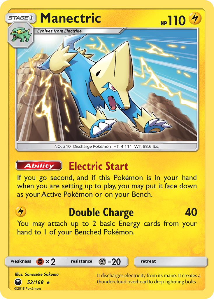 Manectric (52/168) [Sun & Moon: Celestial Storm] | Rock City Comics