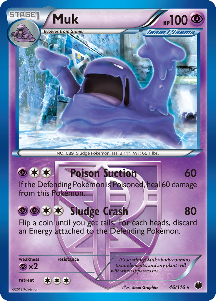 Muk (46/116) [Black & White: Plasma Freeze] | Rock City Comics