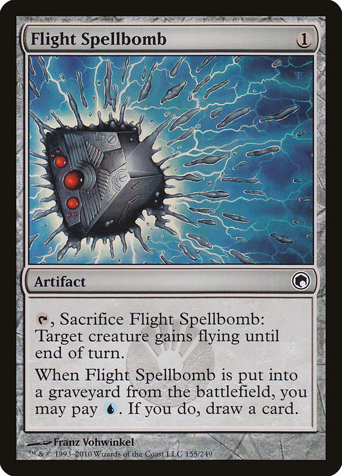 Flight Spellbomb [Scars of Mirrodin] | Rock City Comics