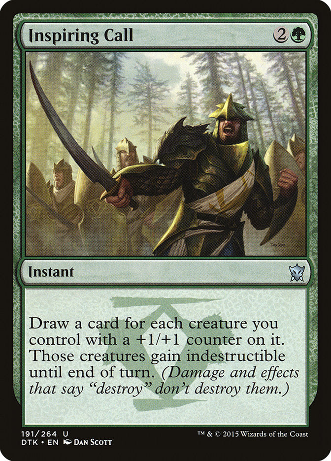 Inspiring Call [Dragons of Tarkir] | Rock City Comics