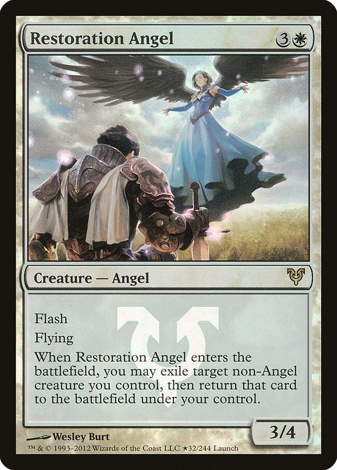 Restoration Angel (Launch) [Avacyn Restored Prerelease Promos] | Rock City Comics