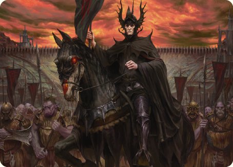 The Mouth of Sauron Art Card [The Lord of the Rings: Tales of Middle-earth Art Series] | Rock City Comics