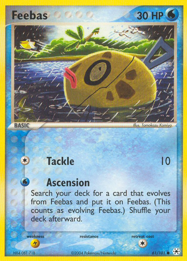 Feebas (61/101) [EX: Hidden Legends] | Rock City Comics