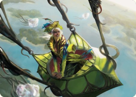 Nael, Avizoa Aeronaut Art Card [Dominaria United Art Series] | Rock City Comics