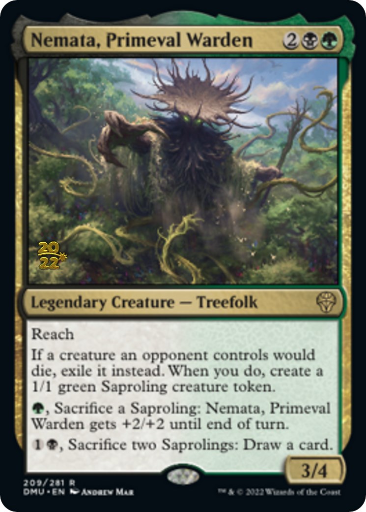 Nemata, Primeval Warden [Dominaria United Prerelease Promos] | Rock City Comics