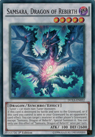 Samsara, Dragon of Rebirth [DUEA-EN052] Super Rare | Rock City Comics
