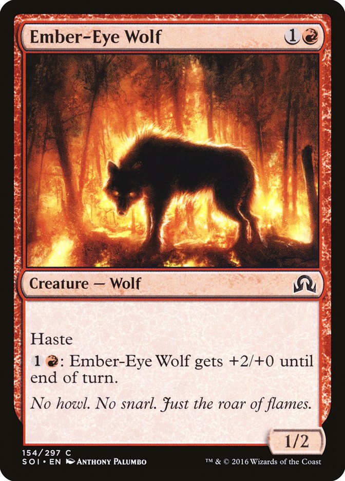 Ember-Eye Wolf [Shadows over Innistrad] | Rock City Comics