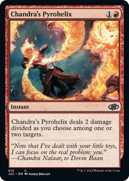 Chandra's Pyrohelix [Jumpstart 2022] | Rock City Comics