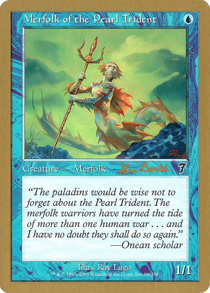 Merfolk of the Pearl Trident (Alex Borteh) [World Championship Decks 2001] | Rock City Comics