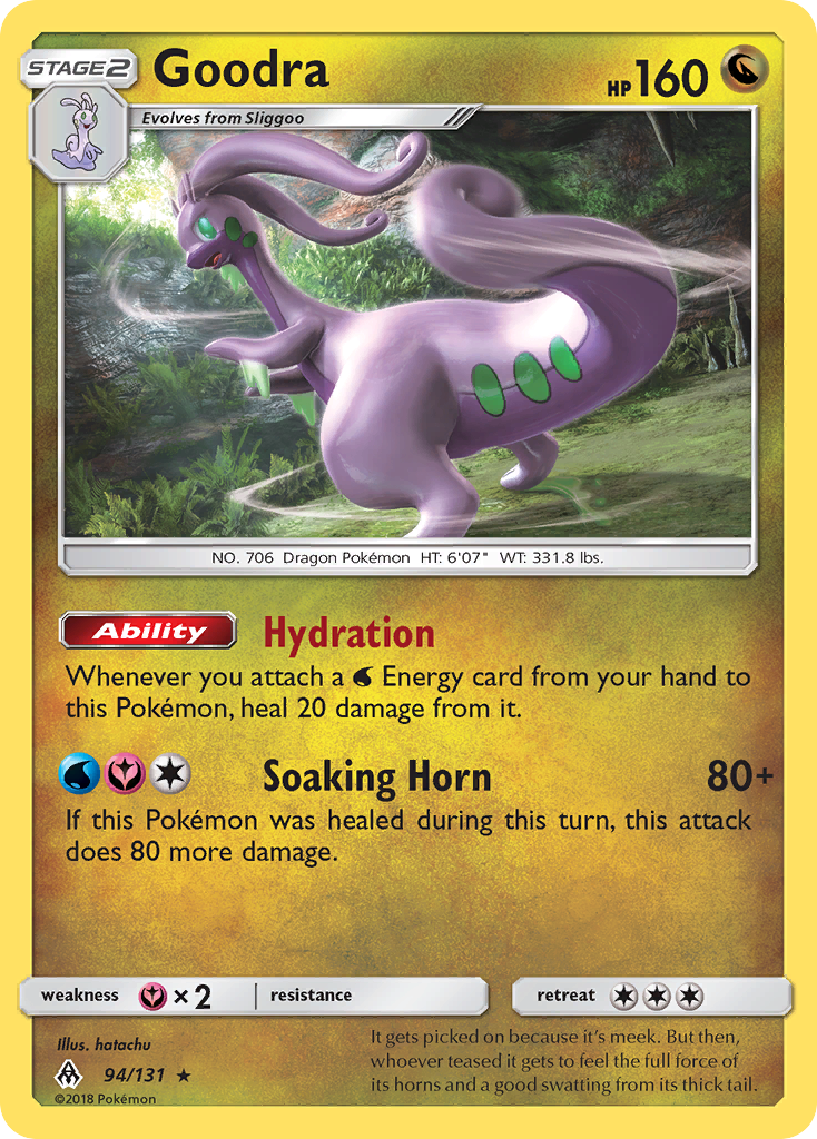 Goodra (94/131) [Sun & Moon: Forbidden Light] | Rock City Comics