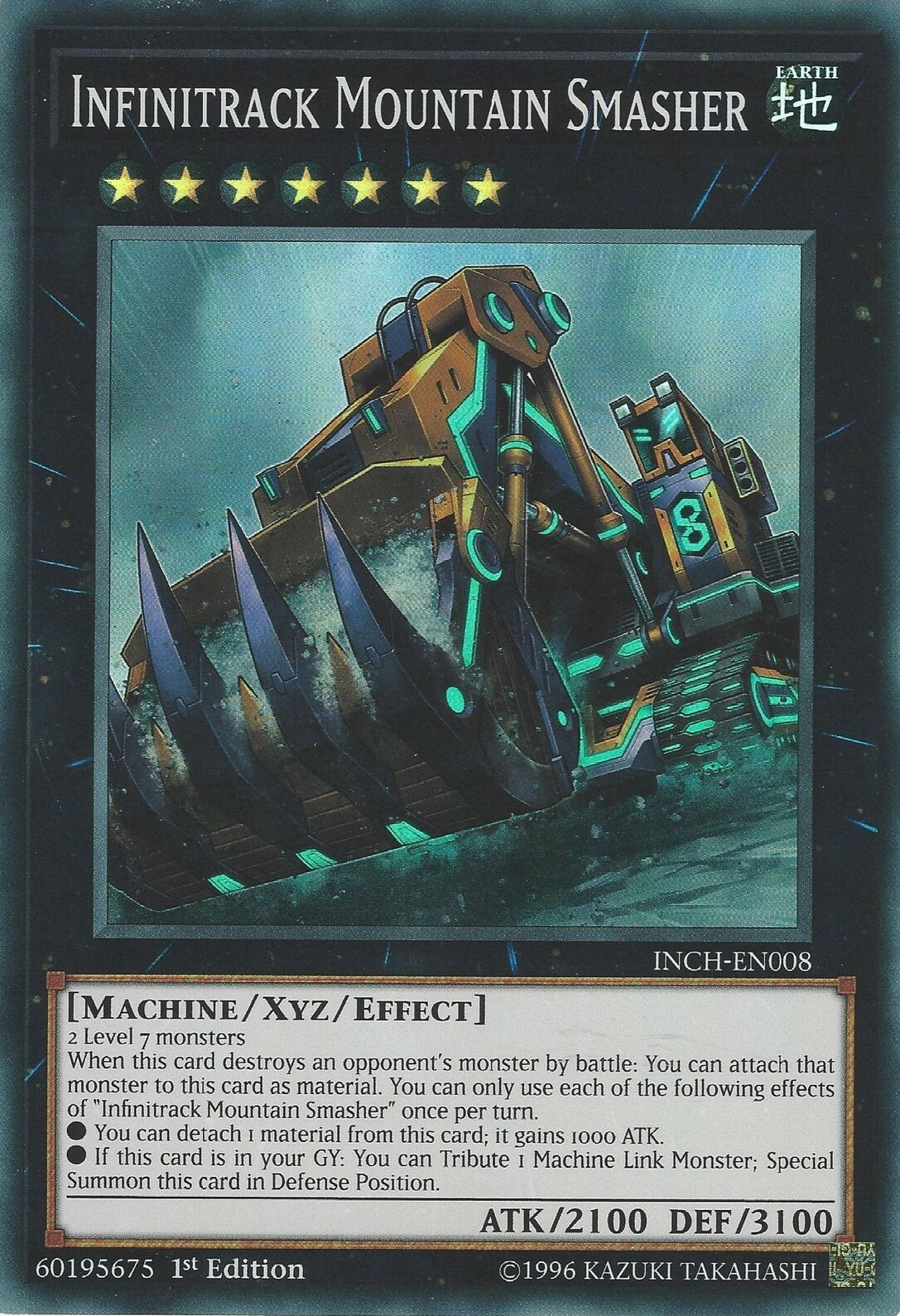Infinitrack Mountain Smasher [INCH-EN008] Super Rare | Rock City Comics