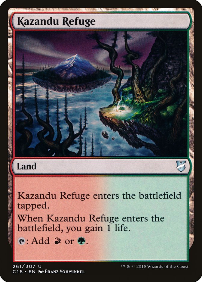 Kazandu Refuge [Commander 2018] | Rock City Comics