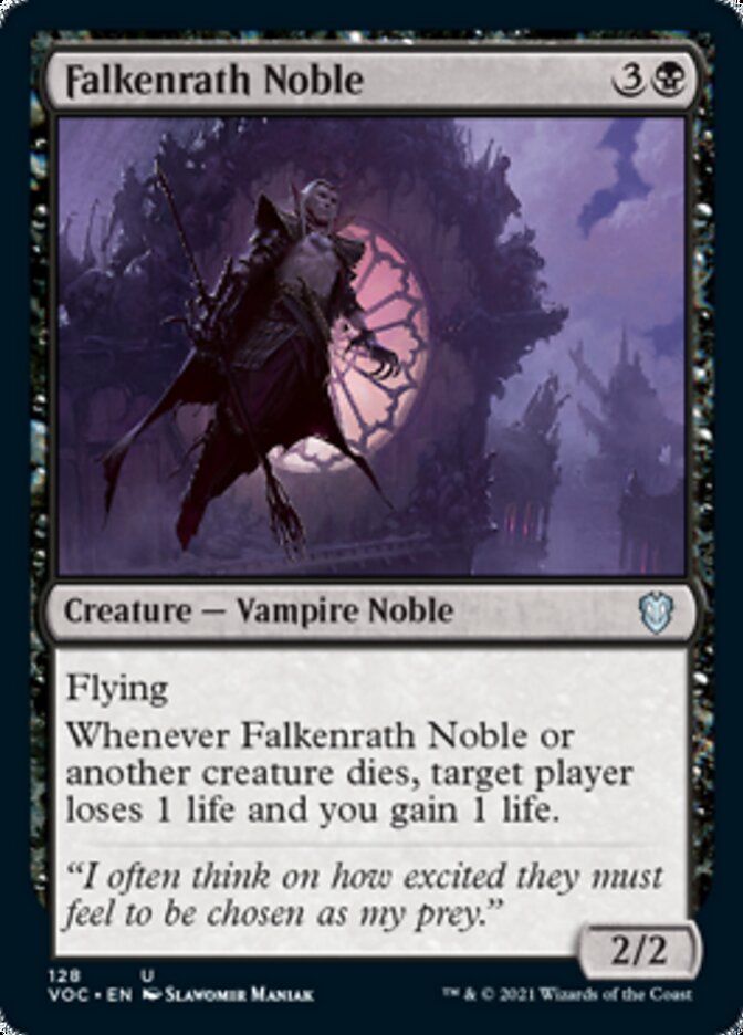 Falkenrath Noble [Innistrad: Crimson Vow Commander] | Rock City Comics