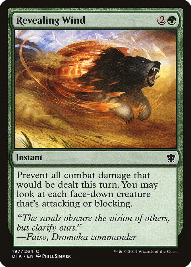 Revealing Wind [Dragons of Tarkir] | Rock City Comics
