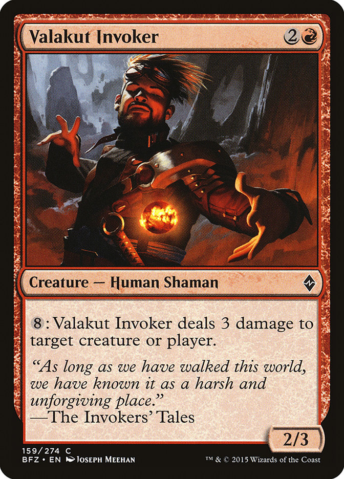 Valakut Invoker [Battle for Zendikar] | Rock City Comics