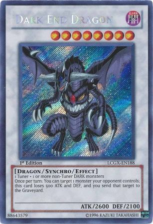 Dark End Dragon [LCGX-EN188] Secret Rare | Rock City Comics