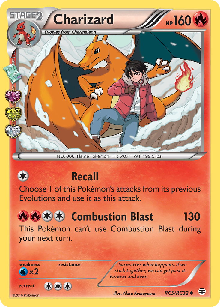 Charizard (RC5/RC32) [XY: Generations] | Rock City Comics