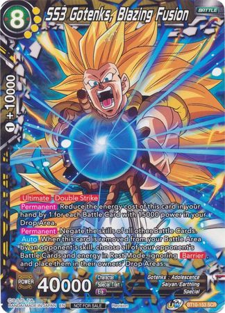 SS3 Gotenks, Blazing Fusion [BT10-153] | Rock City Comics