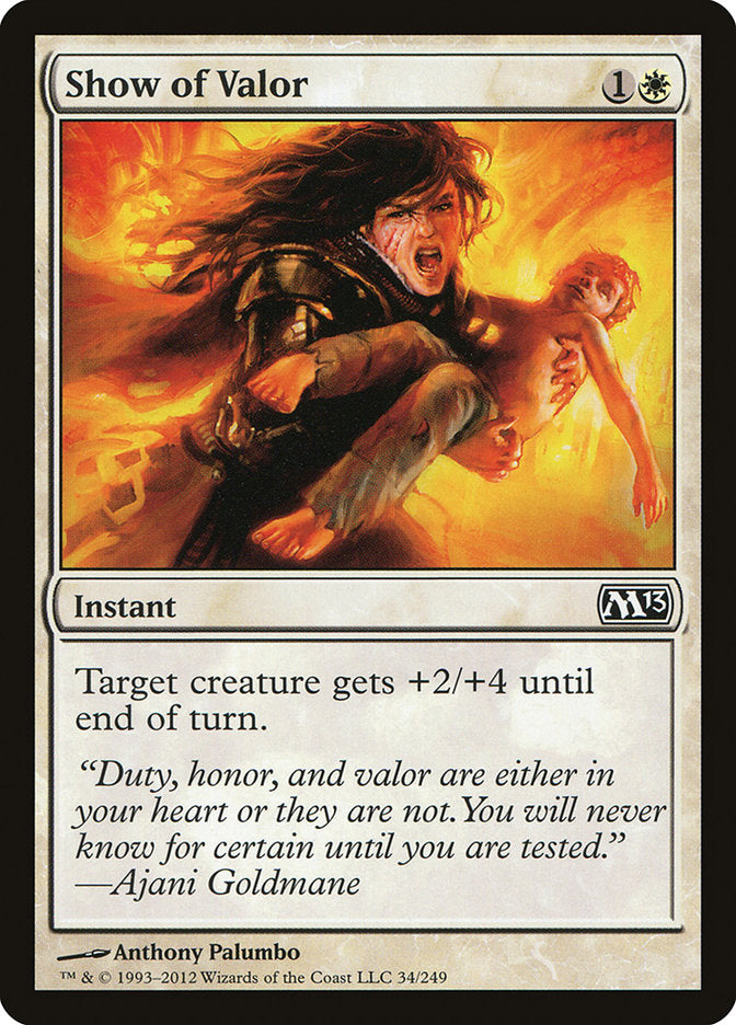 Show of Valor [Magic 2013] | Rock City Comics