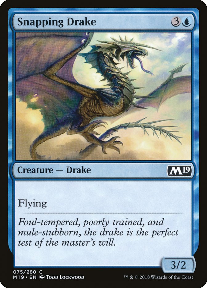 Snapping Drake [Core Set 2019] | Rock City Comics