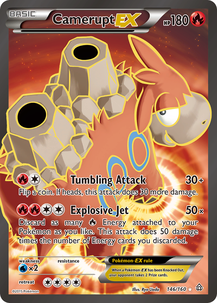 Camerupt EX (146/160) [XY: Primal Clash] | Rock City Comics