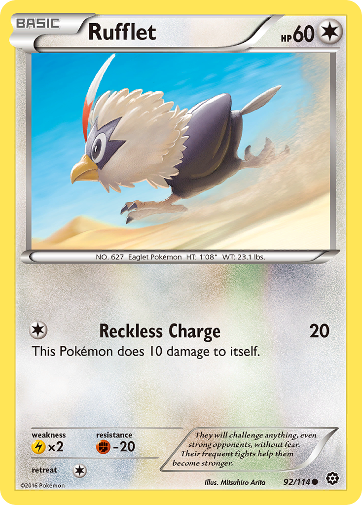 Rufflet (92/114) [XY: Steam Siege] | Rock City Comics