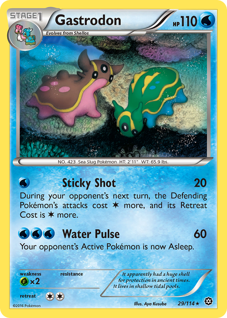 Gastrodon (29/114) [XY: Steam Siege] | Rock City Comics