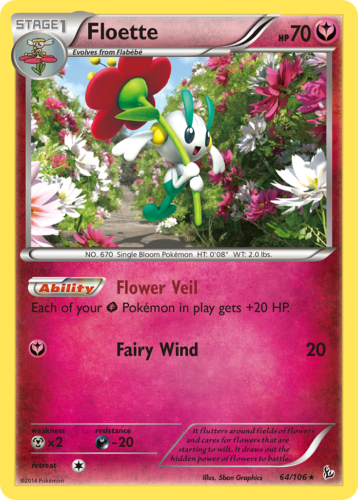 Floette (64/106) [XY: Flashfire] | Rock City Comics