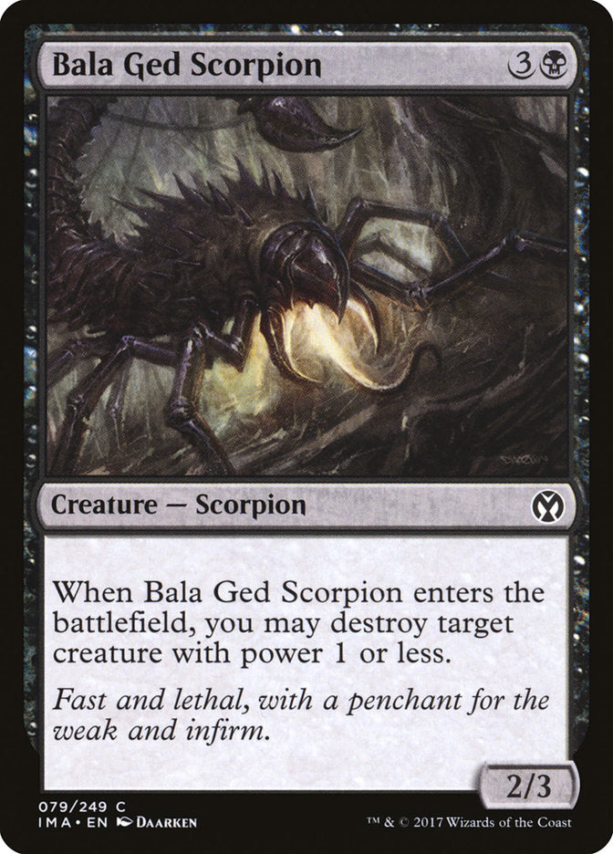 Bala Ged Scorpion [Iconic Masters] | Rock City Comics