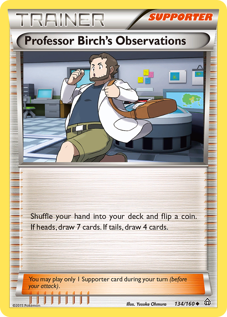 Professor Birch's Observations (134/160) [XY: Primal Clash] | Rock City Comics