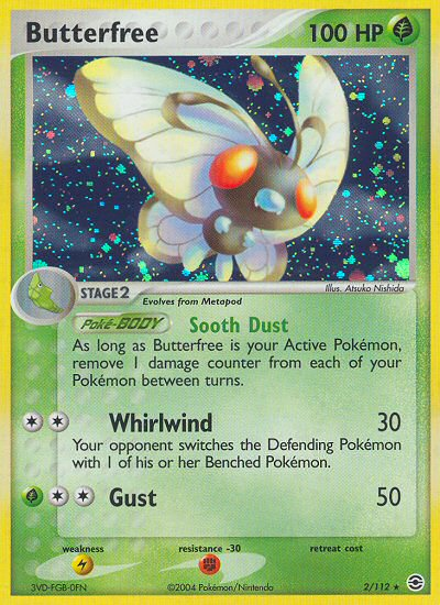 Butterfree (2/112) [EX: FireRed & LeafGreen] | Rock City Comics