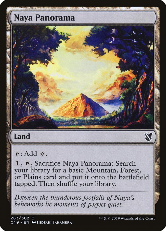 Naya Panorama [Commander 2019] | Rock City Comics