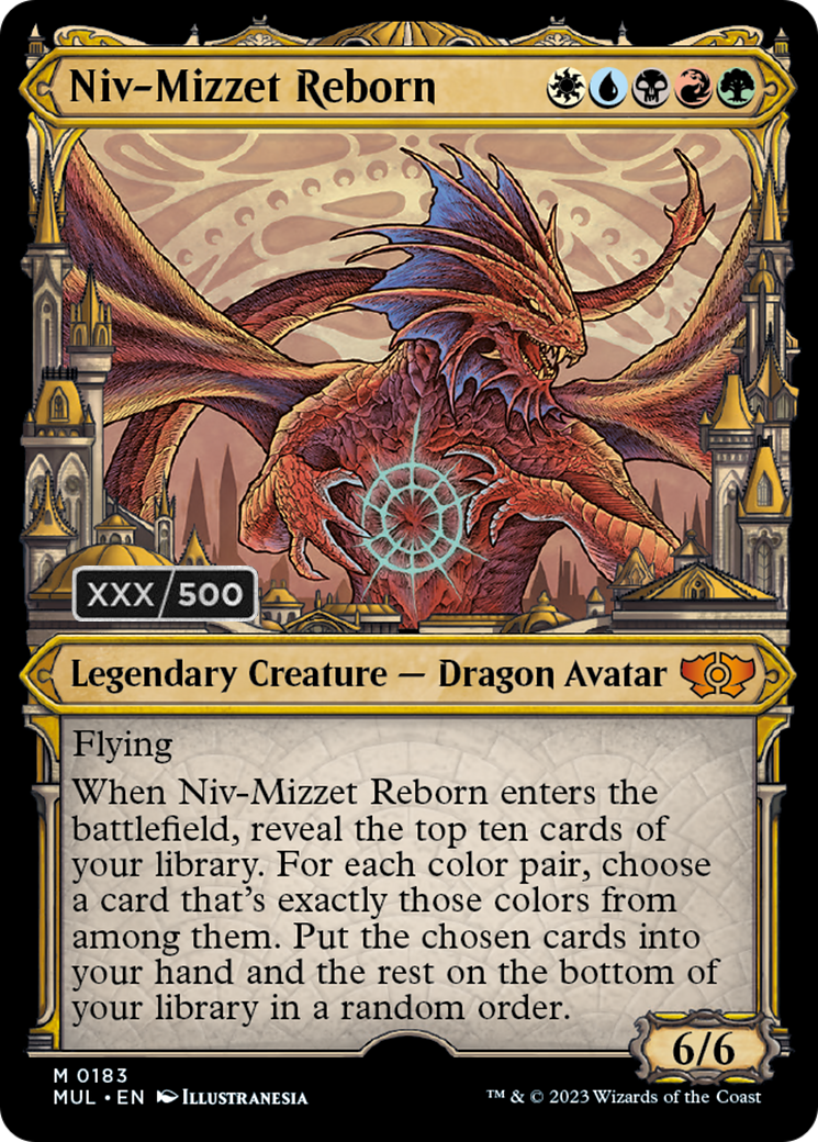 Niv-Mizzet Reborn (Serialized) [Multiverse Legends] | Rock City Comics