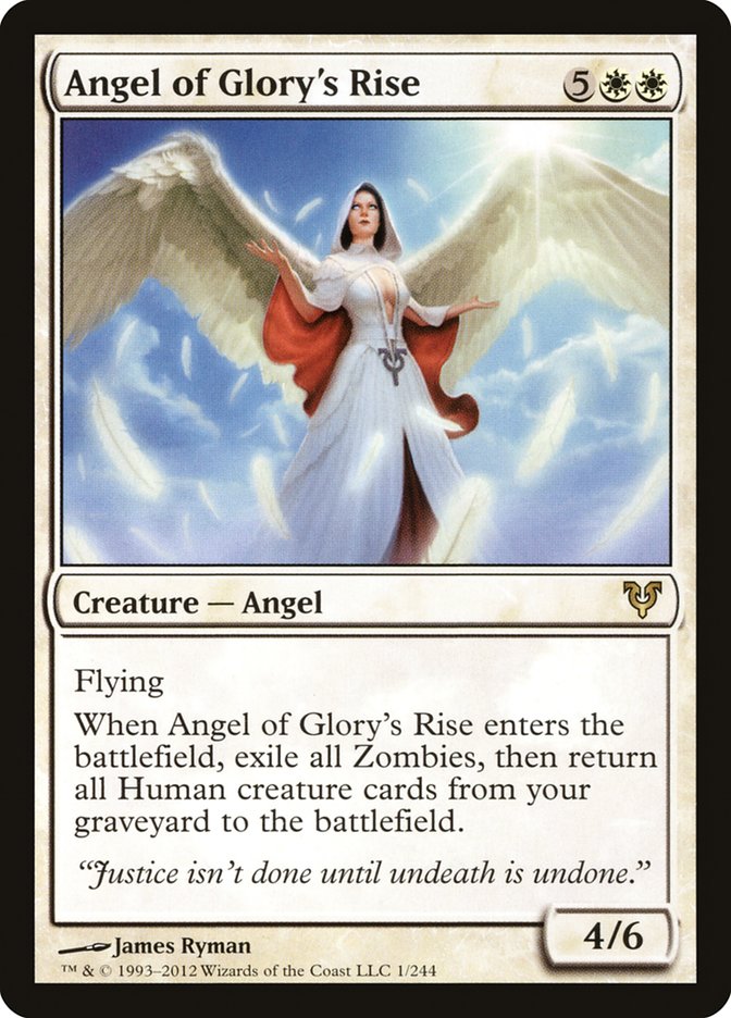 Angel of Glory's Rise [Avacyn Restored] | Rock City Comics