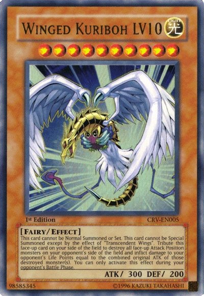 Winged Kuriboh LV10 [CRV-EN005] Ultra Rare | Rock City Comics