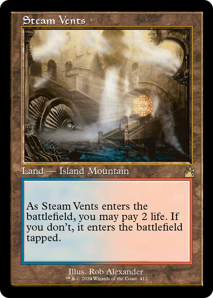 Steam Vents (Retro) [Ravnica Remastered] | Rock City Comics