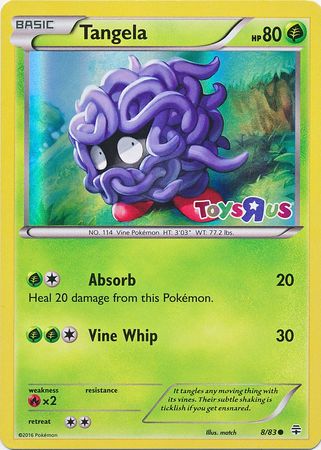 Tangela (8/83) (Toys R Us Promo) [XY: Generations] | Rock City Comics