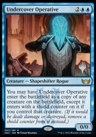 Undercover Operative (Promo Pack) [Streets of New Capenna Promos] | Rock City Comics