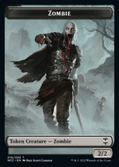 Zombie // Drake Double-sided Token [Streets of New Capenna Commander Tokens] | Rock City Comics