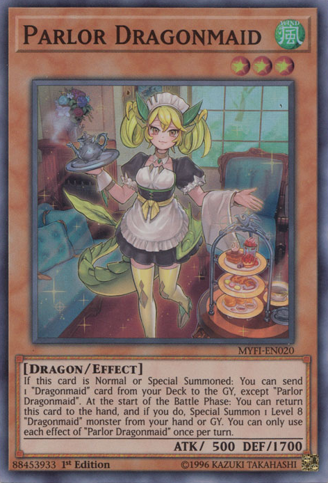 Parlor Dragonmaid [MYFI-EN020] Super Rare | Rock City Comics