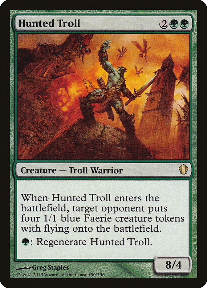 Hunted Troll [Commander 2013] | Rock City Comics