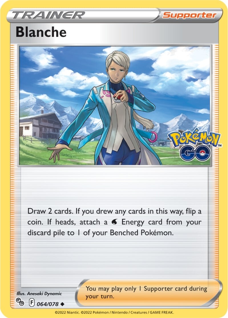 Blanche (064/078) [Pokémon GO] | Rock City Comics