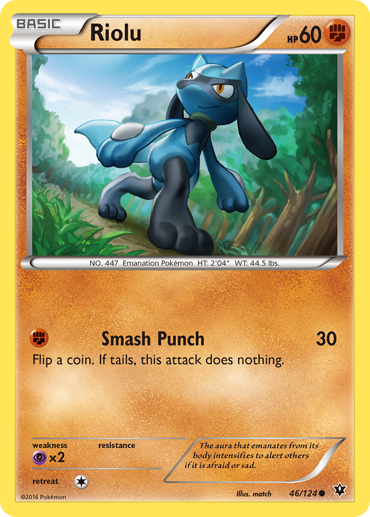 Riolu (46/124) [XY: Fates Collide] | Rock City Comics