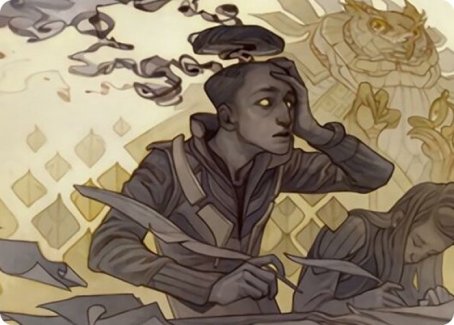 Go Blank Art Card [Strixhaven: School of Mages Art Series] | Rock City Comics